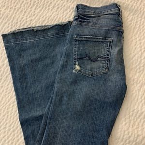 7 For All Mankind Flare Ginger Jeans